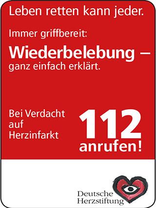 Wiederbelebungskarte