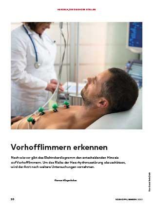 Titelbild des Artikels: Vorhofflimmern erkennen