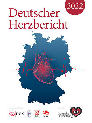 Titelbild des Herzbericht 2022