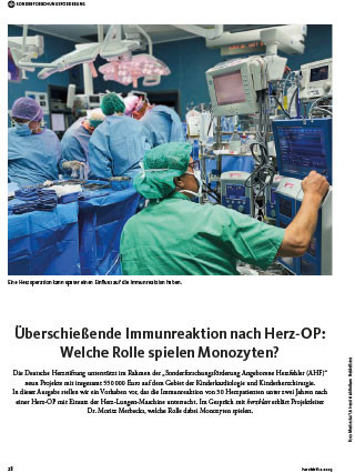 Cover des Herzblatt Artikels