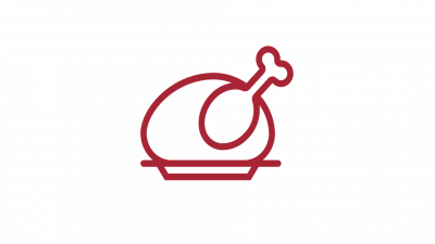 Abbildung von einem Hänchenknochen