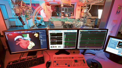 Bild von einem Katheterlabor