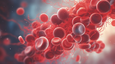 Abbildung von Blutgerinsel
